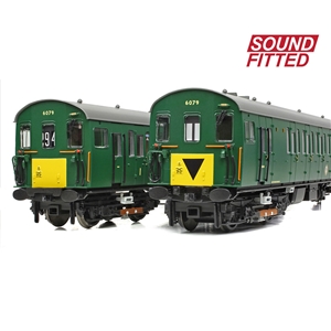 Class 414 2-HAP 2-Car EMU 6079 BR (SR) Green (Small Yellow Panels)