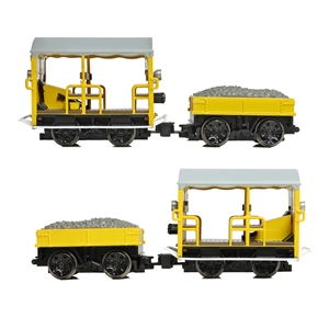 Wickham Type 27 Trolley Car BR Departmental Yellow (Wasp Stripes)