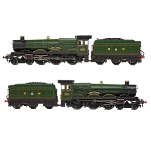 GWR 4073 'Castle' 5055 'Earl of Eldon' GWR Lined Green (GW Crest)