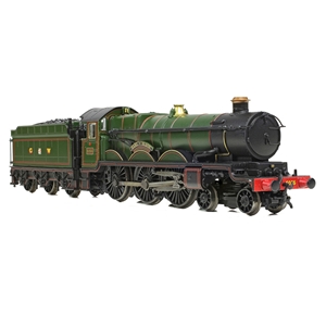 GWR 4073 'Castle' 5055 'Earl of Eldon' GWR Lined Green (GW Crest)