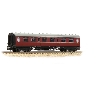 376-227A LNER Thompson Composite Corridor BR Maroon