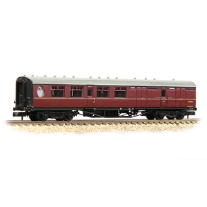 LNER Thompson Brake Second Corridor BR Maroon