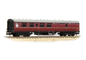 LNER Thompson Brake Second Corridor BR Maroon