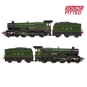 GWR 4073 'Castle' 5055 'Earl of Eldon' GWR Lined Green (GW Crest)