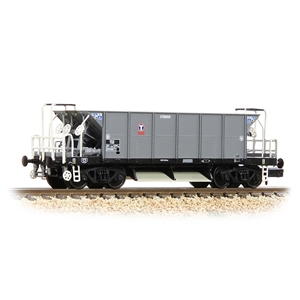 BR YGB 'Stingray' Bogie Hopper Wagon Transrail Grey