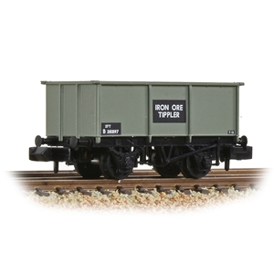 BR 27T Steel Tippler Wagon BR Grey (Early) 'Iron Ore'