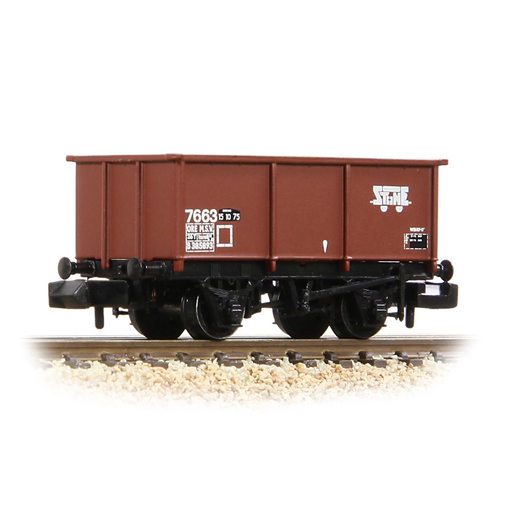 BR 27T Steel Tippler Wagon BR Bauxite (TOPS) [WL]