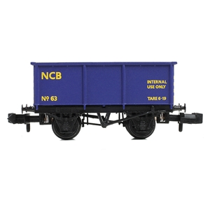 377-282 BR 27T Steel Tippler Wagon NCB Blue - SIDE