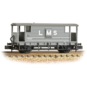 377-310C LMS 20T Brake Van LMS Grey