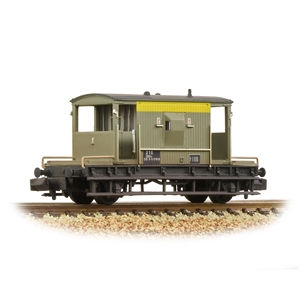 377-529A BR 20T Brake Van BR Engineers Grey & Yellow