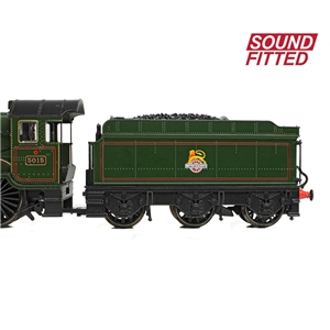 GWR 4073 'Castle' 5015 'Kingswear Castle' BR Lined Green Early Emblem