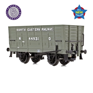 NER P7 Coal Hopper North Eastern Railway Grey (ND)