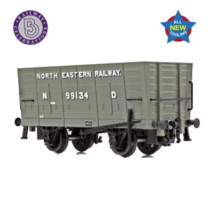NER P7 Coal Hopper North Eastern Railway Grey (ND)