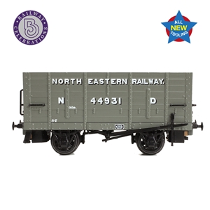 NER P7 Coal Hopper North Eastern Railway Grey (ND)