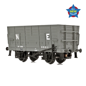 LNER D12 Coal Hopper LNER Grey