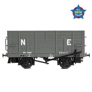 LNER D12 Coal Hopper LNER Grey