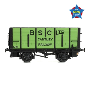 LNER D12 Coal Hopper 'BSC Ltd' Green