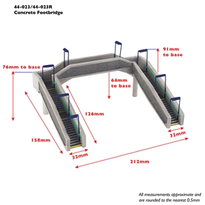 Concrete Footbridge - Blue