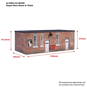 Depot Mess Room and Toilet - White Doors