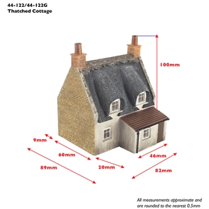 Thatched Cottage - Honey Stone & Red Door