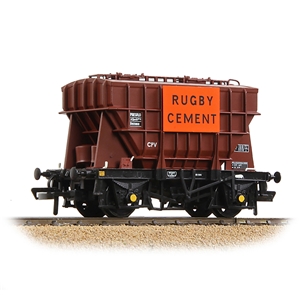 BR 22T 'Presflo' Cement Wagon BR Bauxite (TOPS) 'Rugby Cement'