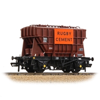 BR 22T 'Presflo' Cement Wagon BR Bauxite (TOPS) 'Rugby Cement'