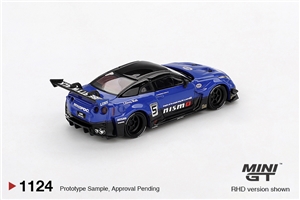 LB-Silhouette WORKS GT NISSAN 35GT-RR Ver.2 Blue (RHD)