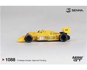 Lotus 99T No.12 Ayrton Senna 1987 Monaco Grand Prix Winner (LHD)