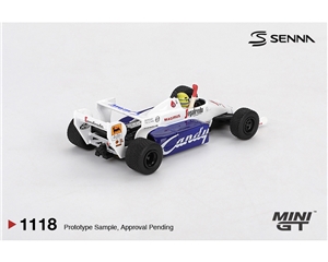 Toleman TG184 No.19 Ayrton Senna 1984 Monaco Grand Prix 2nd Place