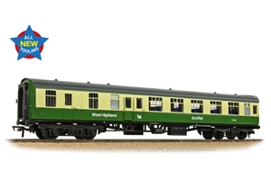 39-806 BR MK1 BSO Brake Second Open BR West Highland Line Green & Cream