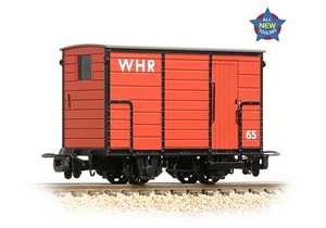 393-102 RNAD Enclosed-End Brake Van WHR Red
