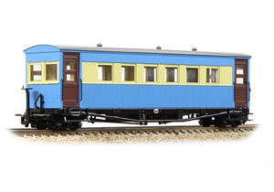 394-026 Gloucester Bogie Coach Lincolnshire Coast L. R. Blue & Cream