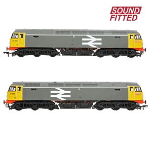 Class 47/0 47280 BR Railfreight Grey
