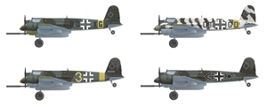 German Air Force Henschel Hs 129 B-3 Ground Attack Aircraft