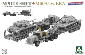 US Army M911/M747 Heavy Equipment Transporter + M60A1 w/ ERA