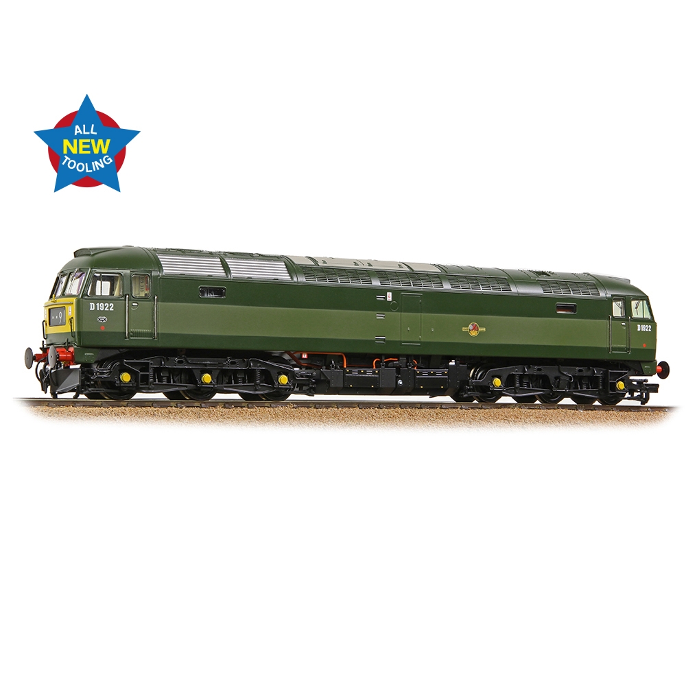 Class 47/0 D1922 BR Two-Tone Green (Small Yellow Panels)