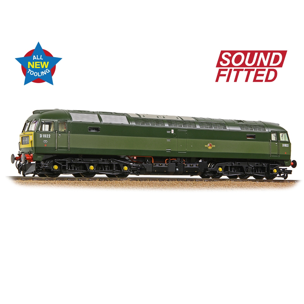 Class 47/0 D1922 BR Two-Tone Green (Small Yellow Panels)