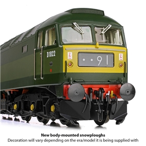 Class 47/0 D1922 BR Two-Tone Green (Small Yellow Panels)