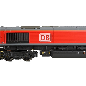 Class 66/0 66124 DB Cargo Red