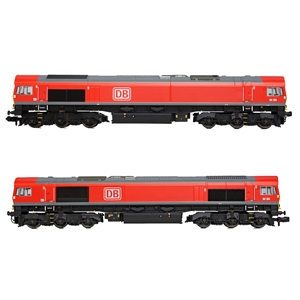 Class 66/0 66124 DB Cargo Red