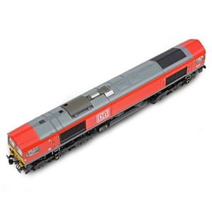 Class 66/0 66124 DB Cargo Red