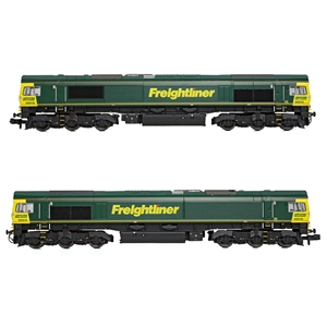 Class 66/5 66515 Freightliner Green