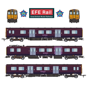 Class 313 3-Car EMU 313026 West Anglia Great Northern (WAGN) Purple