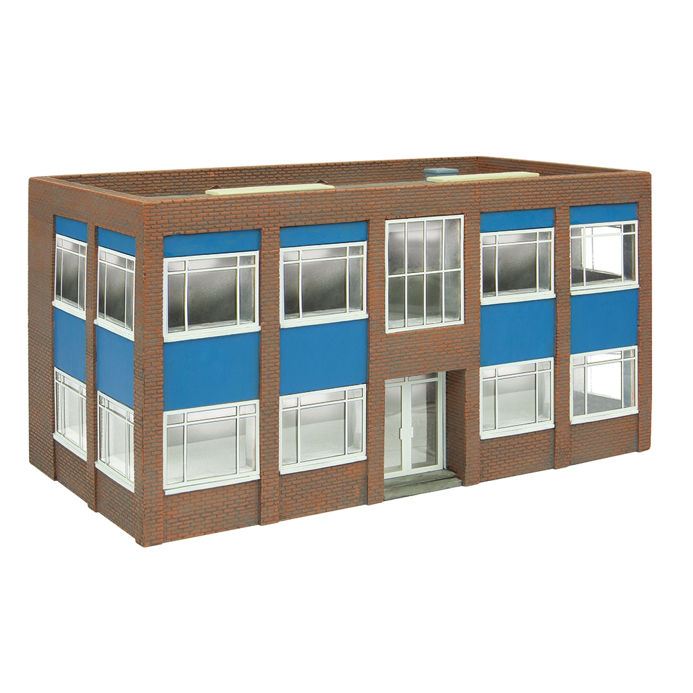 Two Storey Office Block - Blue