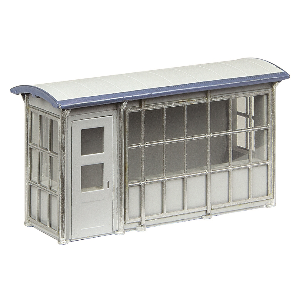Metal Platform Shelter - Blue