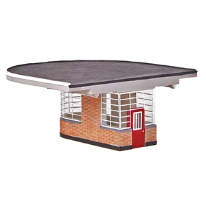 Art Deco Platform End Building