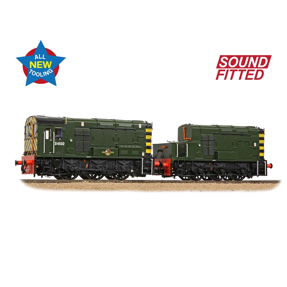 Class 13 D4502 BR Green (Wasp Stripes)