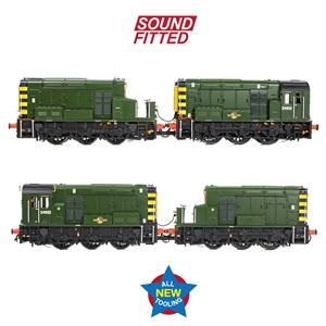 Class 13 D4502 BR Green (Wasp Stripes)