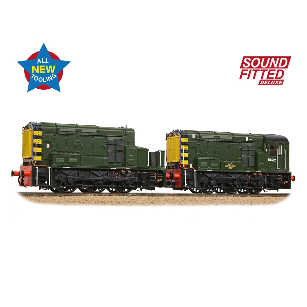 Class 13 D4502 BR Green (Wasp Stripes)