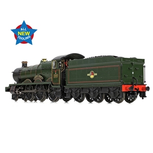 GWR 49XX 'Hall' 4936 'Kinlet Hall' BR Lined Green (Late Crest)